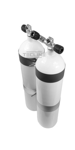 Zestaw Twin 2x8,5 L 230 bar płaskie dno - Eurocylinder 