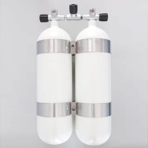 Zestaw Twin 2x10 L 230 bar Eurocylinder