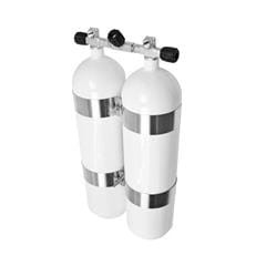 Zestaw Twin 2x18 L 230 bar Eurocylinder