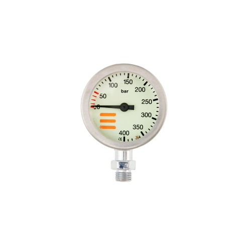 Manometr 52 mm 300 BAR -chrom- Tecline