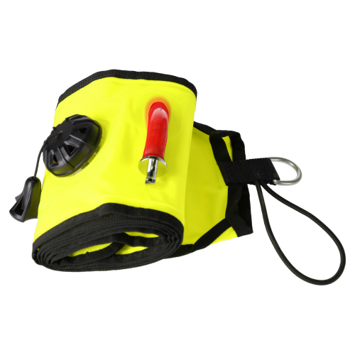 Boja zamknięta Aqualung żółta 1,45 m  