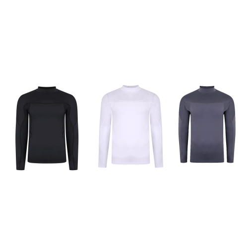 Koszulka z długim rękawem Fintra Tech Rash Vest - Typhoon