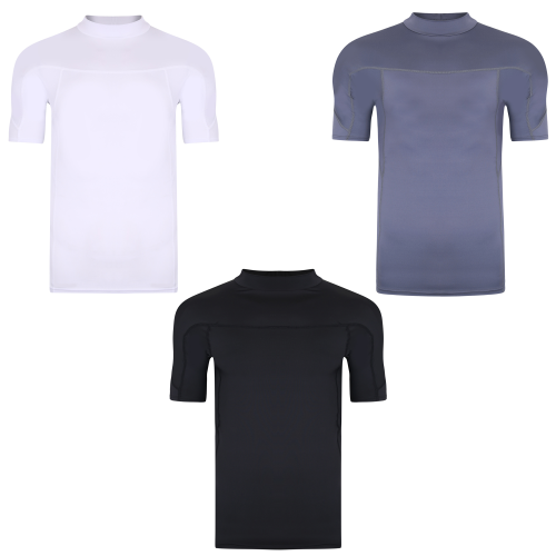 Koszulka z krótkim rękawem Fintra Tech Rash Vest - Typhoon