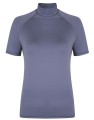 Koszulka damska z krótkim rękawem Fintra Tech Rash Vest - Typhoon 4