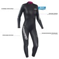 Damski skafander triathlonowy Blackpulsor Pro  - Camaro 2