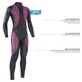 Damski skafander triathlonowy Blackpulsor Pro  - Camaro 4
