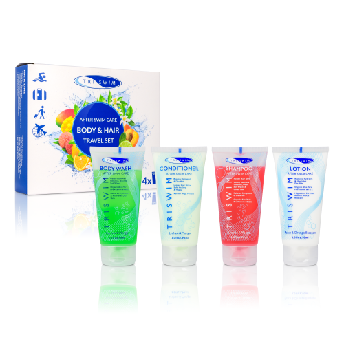 Zestaw kosmetyków dla pływaka - 4x90 ml - TriSwim