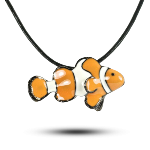 Naszyjnik - Błazenek "Clown Fish" - Big Blue