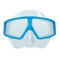 Maska do freedivingu dwuszybowa z przezroczystym silikonem NTM-08 2