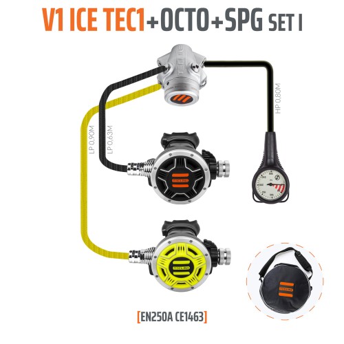 Automat V1 ICE TEC1 zestaw I z octopusem i manometrem - Tecline