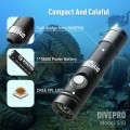 Latarka S10 - DivePro (różne kolory) 6