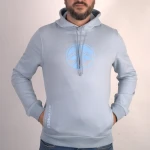 Bluza z kapturem  błękitna  - Malokee 