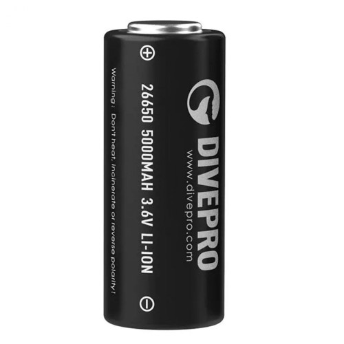 Akumulator 26650 - 5000 mAh - DivePro