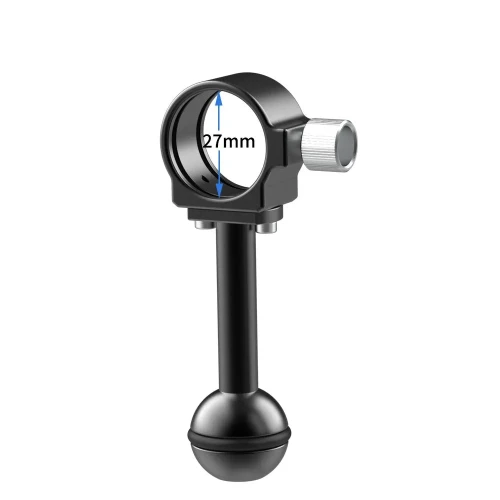 Mocowanie do latarki (27mm) z przegubem kulowym - DivePro