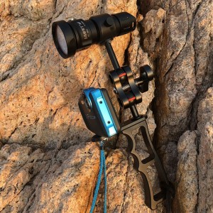 Uchwyt pojedynczy na kamerę z przegubem kulowym - DivePro