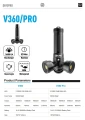 Latarka video V360 - 18000 lm - DivePro 4