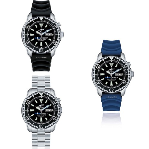 Zegarek nurkowy Chris Benz Deep 1000M Sharkproject Edition CB-1000