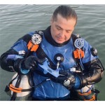 Uchwyt na automaty do sidemount - Tecline