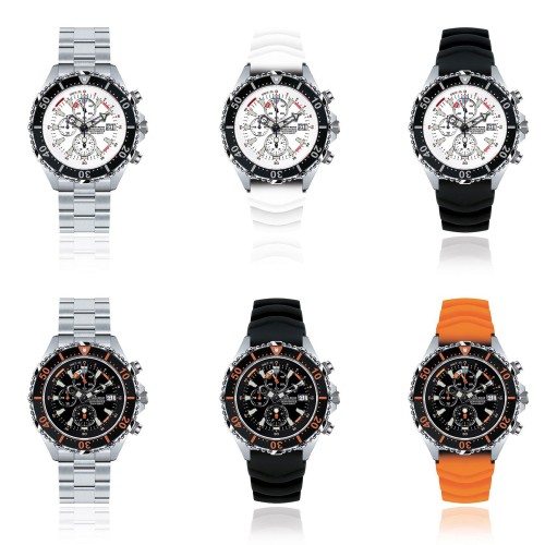 Zeganrek nurkowy Chris Benz Depthmeter Chronograph 300M CB-C300