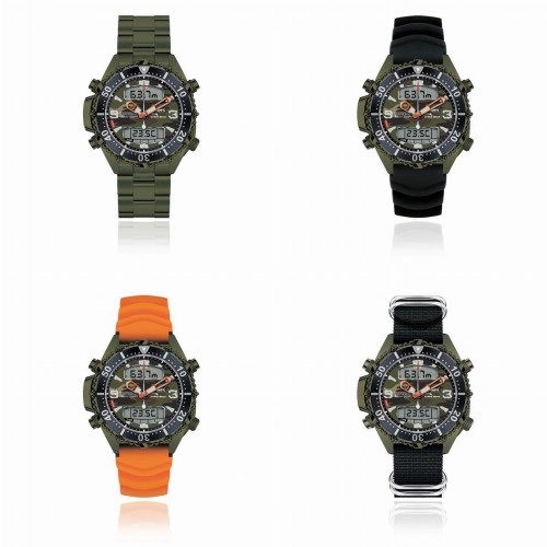 Zegarek nurkowy Chris Benz Depthmeter Digital 200M Limited Edition CB-D200X