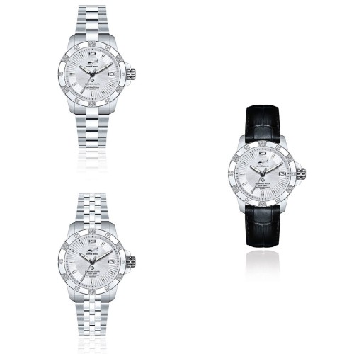 Zegarek Chris Benz Diamond Diver Silver Bay CB-DD200-SI