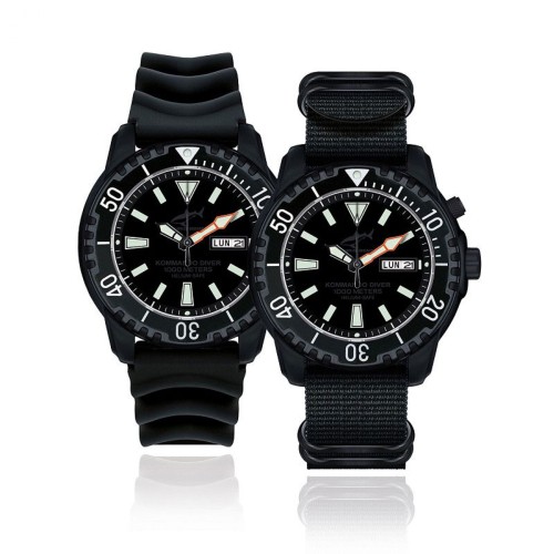 Zegarek nurkowy Chris Benz Komando Diver CB-1000-KD 