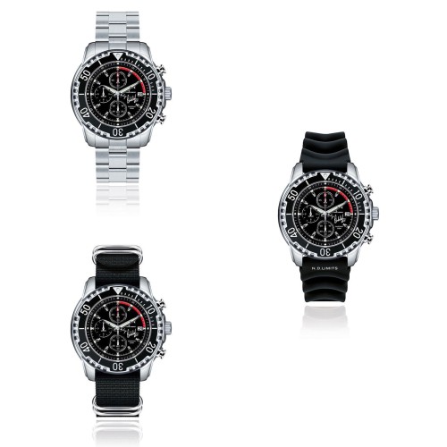 Zegarek nurkowy Chris Benz Surf&Sail Bjorn Dunkerbeck Chronograph 200M CB-200BD