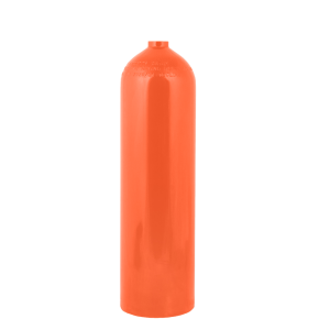 Butla aluminiowa 11,1L 207 bar pomarańczowa - Tecline