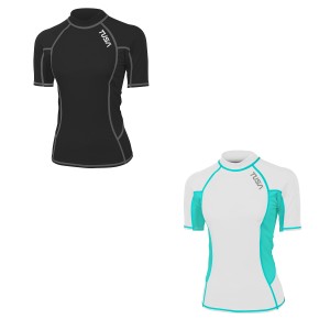 RashGuard damski z krótkim rękawem - Tusa