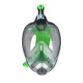 Maska pełnotwarzowa UNICA - BLACK/LIME L/XL - SEAC  3