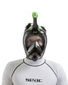 Maska pełnotwarzowa UNICA - BLACK/LIME L/XL - SEAC  6