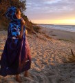 Poncho szybkoschnące California Blue - Malokee 10