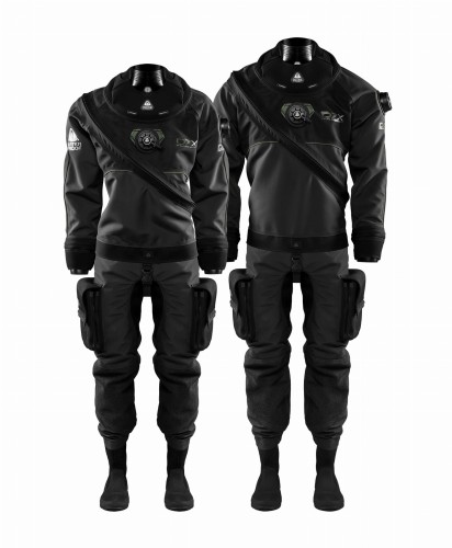 Suchy skafander męski D7X Nylotech - Waterproof 