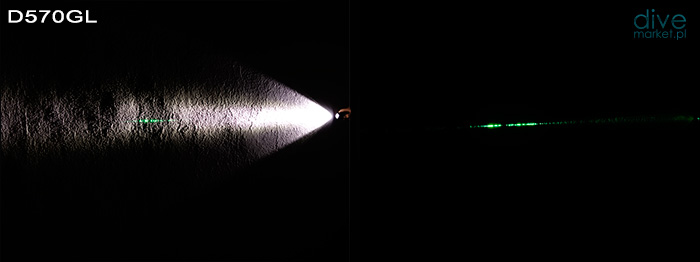 Laser - latarka D570